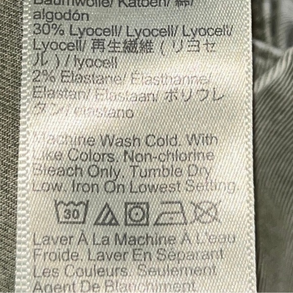 Madewell Slim Straight Utility Cargo Pants 26 Olive Green‎ Workwear Capsule - Picture 11 of 12